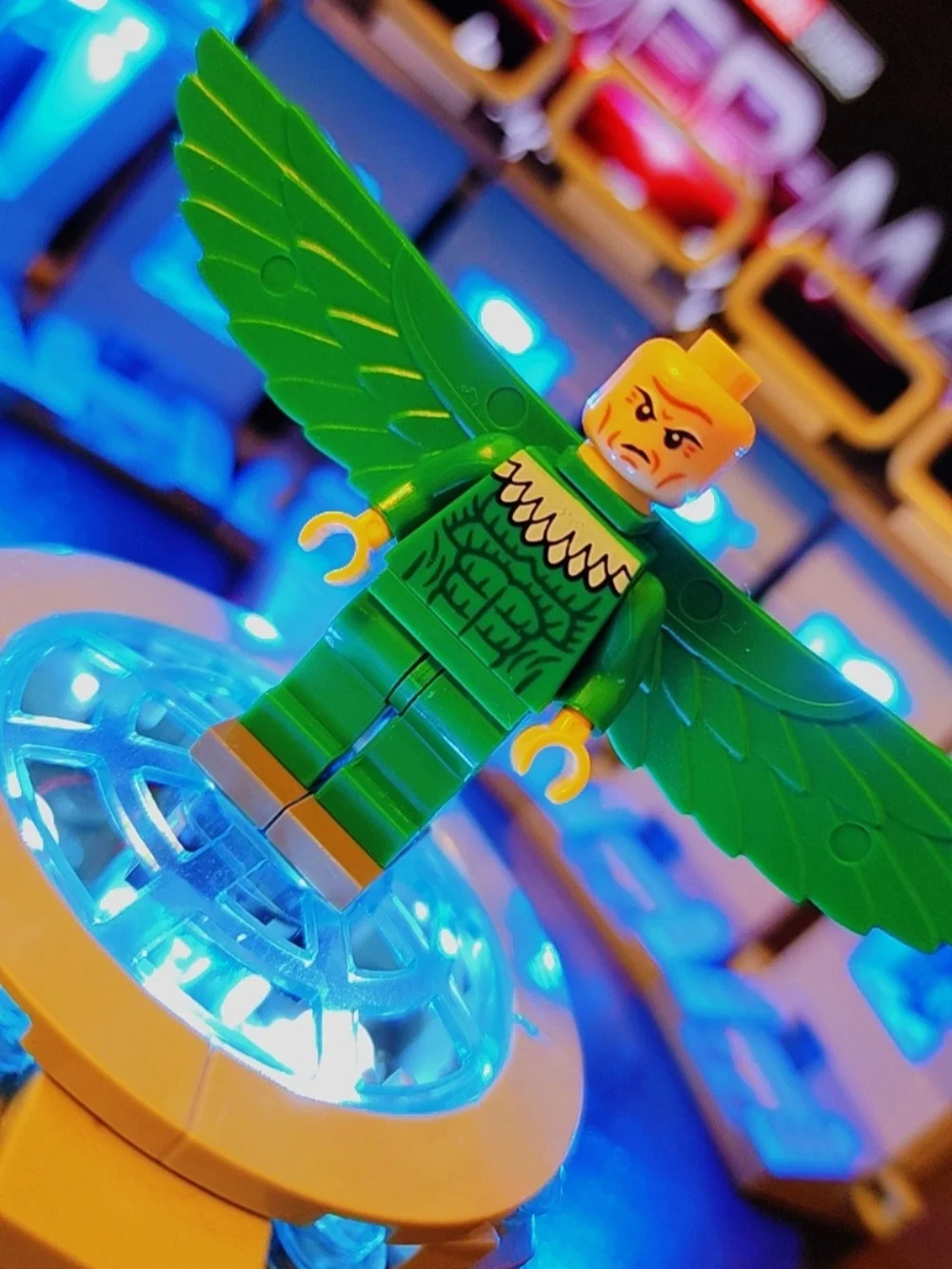Spiderman Vulture Minifigure Lego Compatible